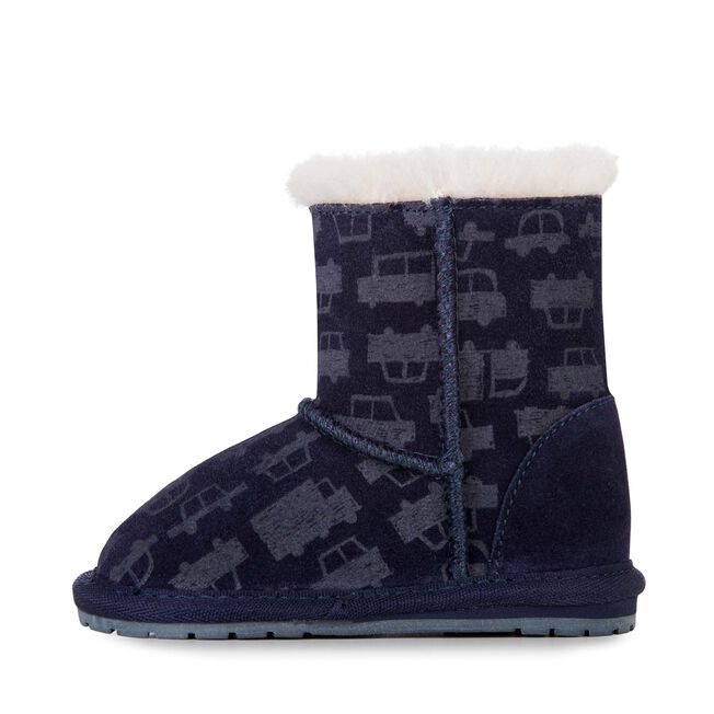 EMU Australia Babys Toddle Cars & Trucks Boot EMU Australia Babys Toddle Cars & Trucks Boot